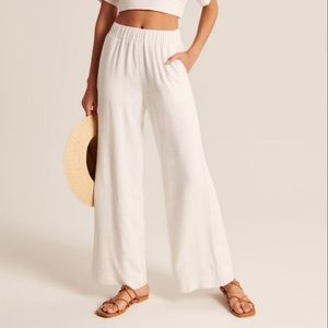 NWT Abercrombie Linen Pants - Long
